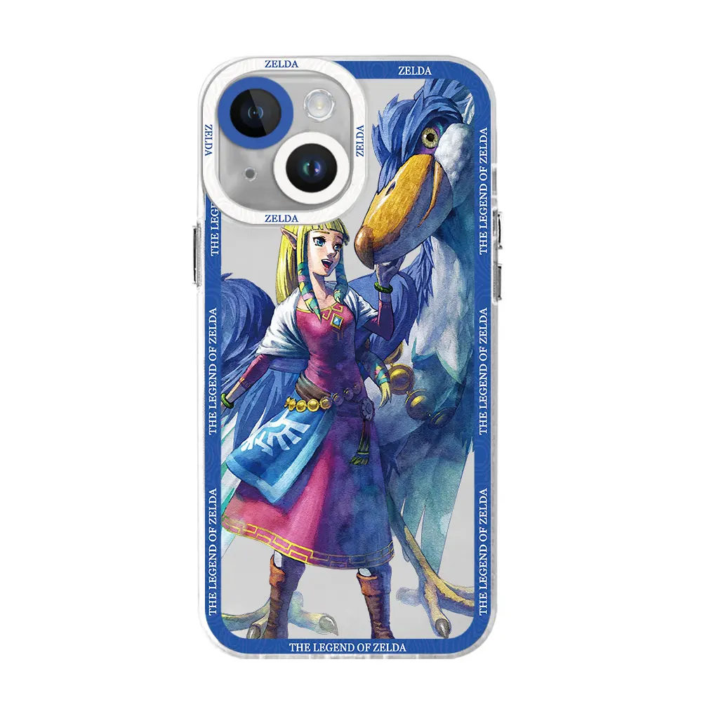 thumbnail image 1 of Funda de teléfono para Apple iPhone 14 Pro 13 16 Pro Max 12 Mini SE 11 XR 15 16 Plus X XS, funda de juego de moda The Legend of Zeldas, 1 of 5