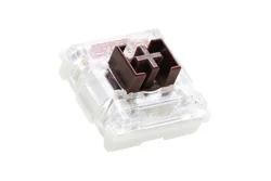 Ultra-Slim Mechanical Keyboard Switches - Enhanced Low Profile in Black, Red, Blue, and Brown - X110 PCS (OTM LowP Brown)