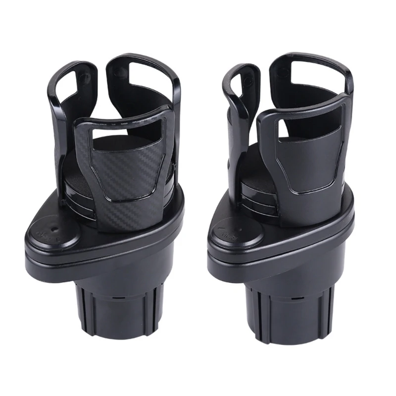 

2 in 1 Adjustable Car Cup Holder Expander Adapter Base Tray 360 Degree Rotating Drop shipping