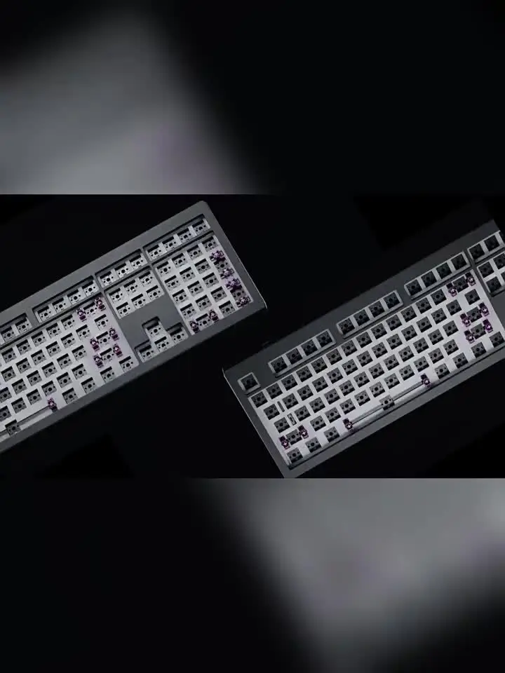 AKKO Monsgeek M5W Mechanical Keyboard Kit Keycaps Wireless Tri