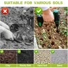 Garden Auger Spiral Drill Bit Gardening Flower Planter Earth Drill Planting Hole Digger Tool Loose Soil Drill Bit Accessories 4