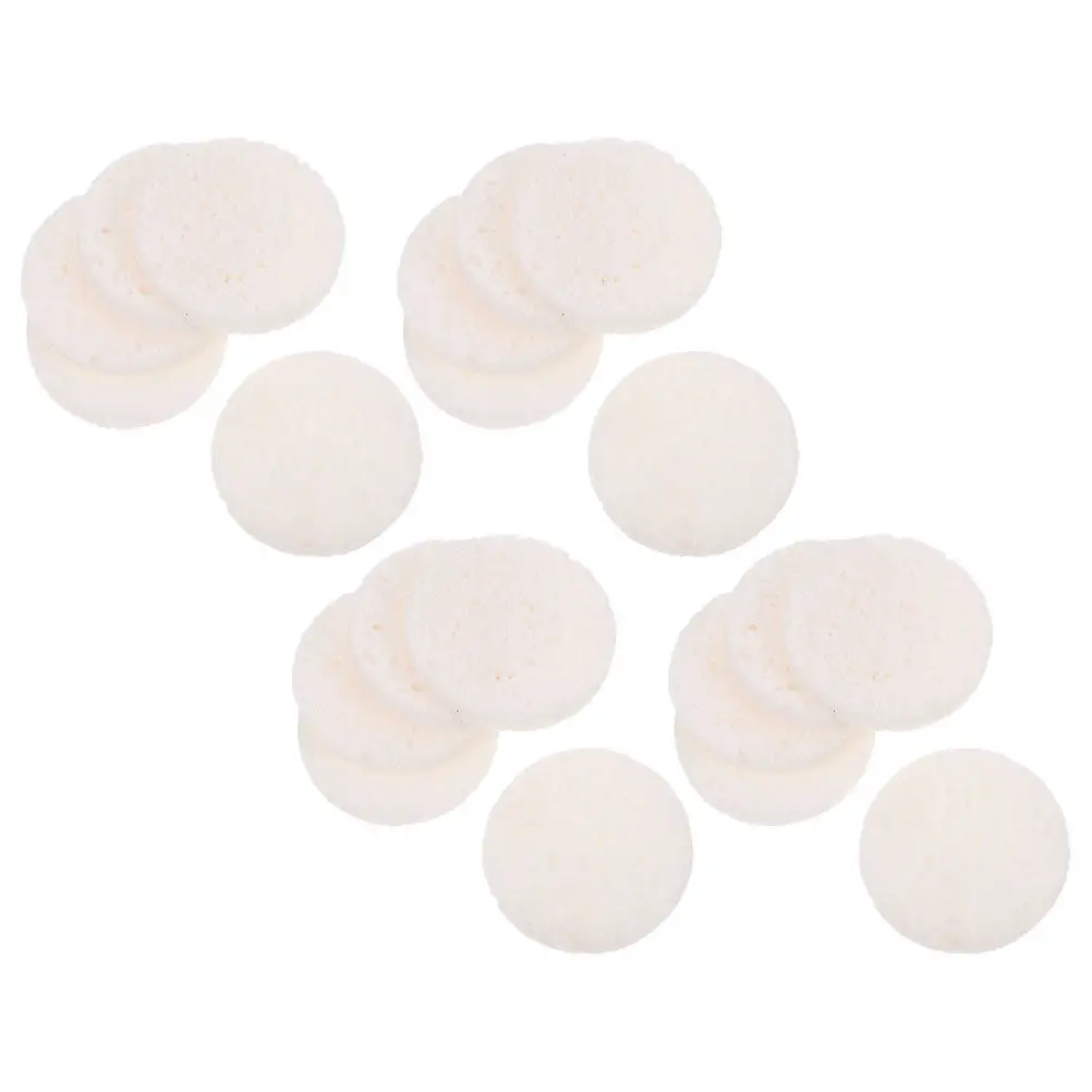 20Pcs 메이크업 리무버 패드 부드러운 목재 펄프 코튼 페이셜 메이크업 제거 패드 부드러운 클렌징 페이셜 와이프 페이스 클렌징 패드