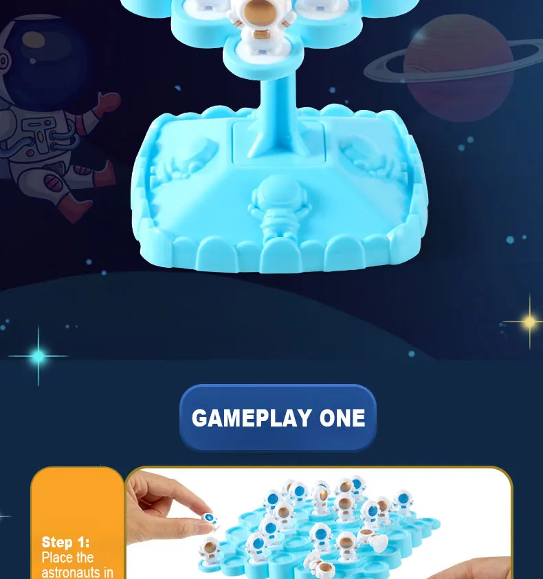 Astronaut balansboom spel voor ouder kind interactie_voghion.com