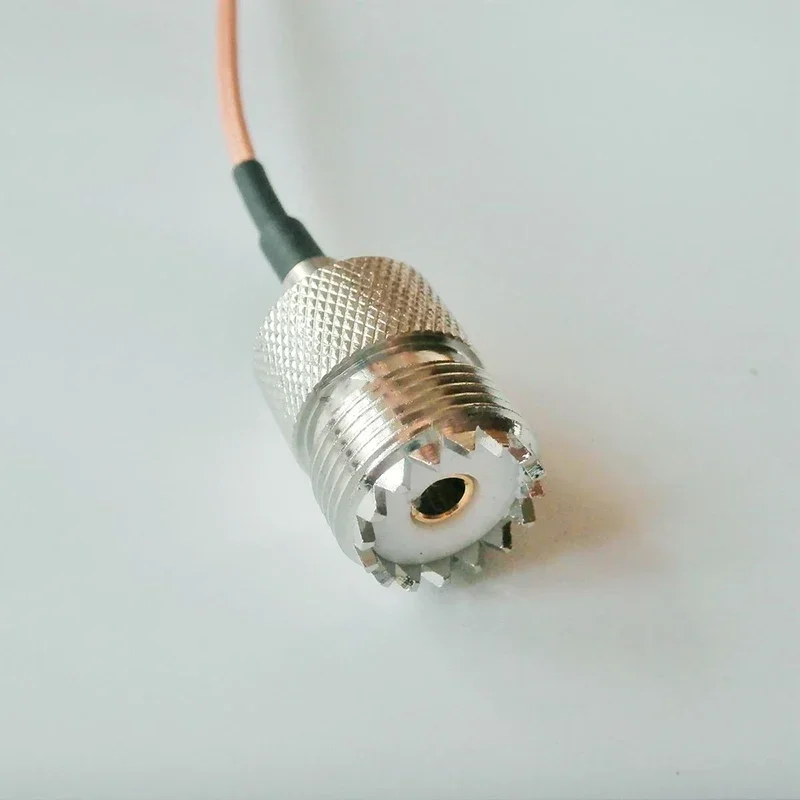 UHF SO239 Female PL259 To SMA Male Plug 15cm RG316 Cable Adapter Line Wire Straight Connector RF Pigtail Cable