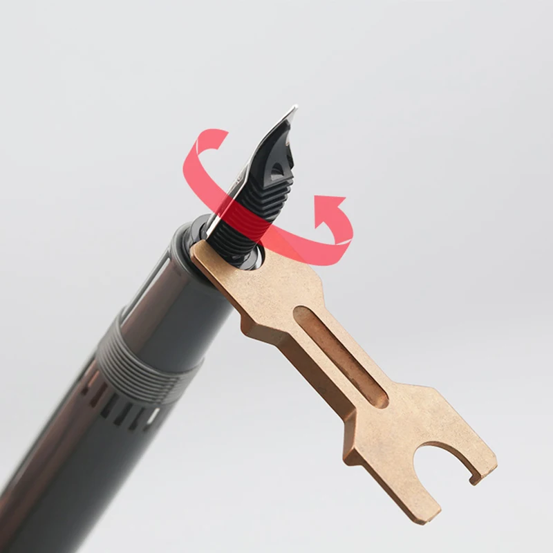 Majohn P136 Fountain Pen And Brass Wrench Metal Copper