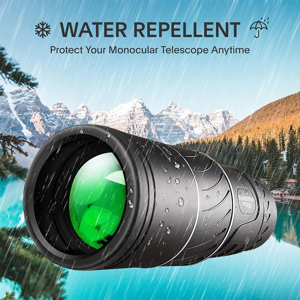 S782366420dfb472089398fcfc4ae32abV 40X60 Telescope Professional Monocular Powerful Binoculars HD Pocket Telescope for Travel Holiday as Gift Teleskop