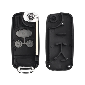 2/3 pulsanti Chiave telecomando a distanza per Honda - KEYYOU 2 3 pulsanti modificato auto pieghevole a distanza Filp Key Shell Fob Case per