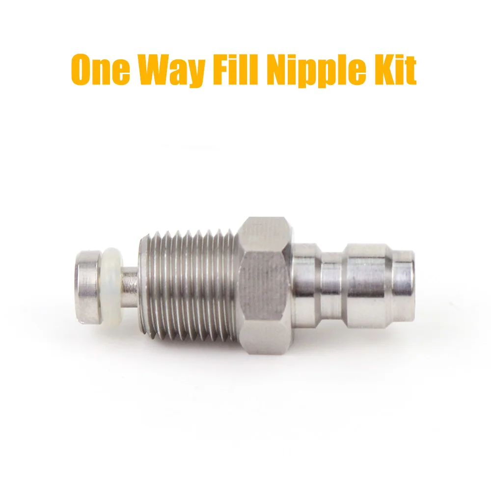 High Pressure 8MM Foster Quick Disconnect Male Female Adaptor Fill Nipple Blind Plug Thread 1/8NPT&1/8BSP&M10*1 quick disconnect adaptor