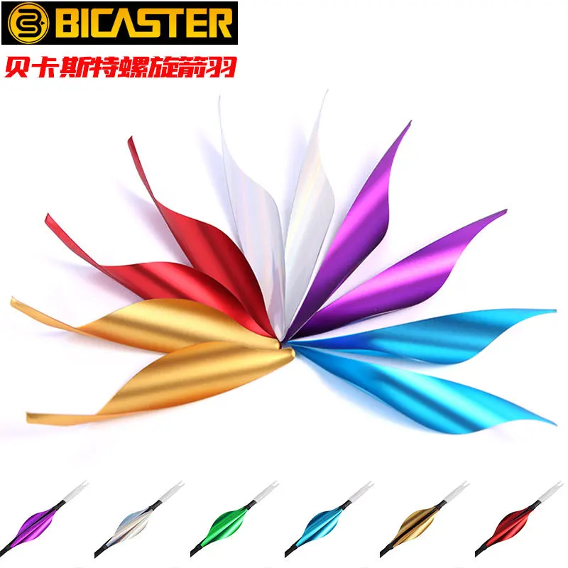 PATIKIL Plumes de flèche de 4 Pouces, Lot de 20 Plumes de