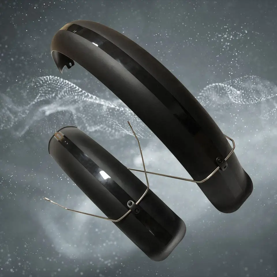 BLACK FENDER SET W INDENT 26" BEACH CRUISER - Foto 9