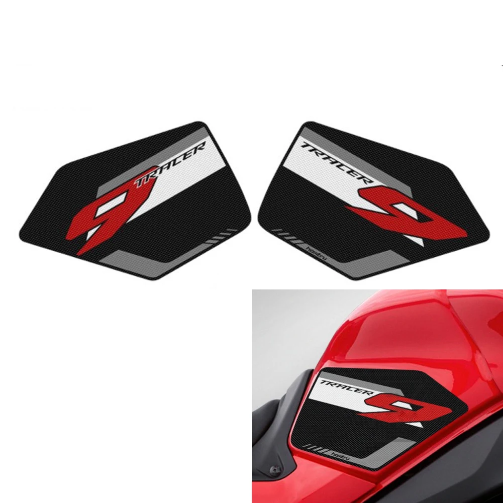 

Motorcycle For YAMAHA TRACER 9 GT TRACER9 21- Tankpad anti-slip tank Pad sticker protection stickers SIDE TANK PADS Traction Pad