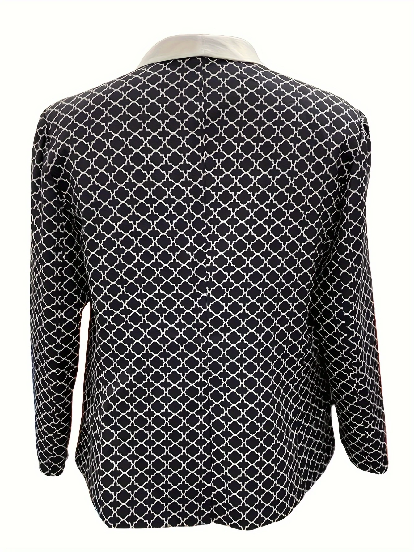 Men's Casual Blazer Jacket Slim Fit Stylish Geometric Print Design Color Block Stripes Comfortable Loose Outerwear for Business