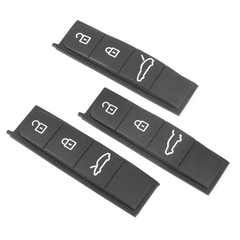 Car key shell rubber button pad replacement for Porsche Cayenne 9YA Panamera 718 Taycan 911