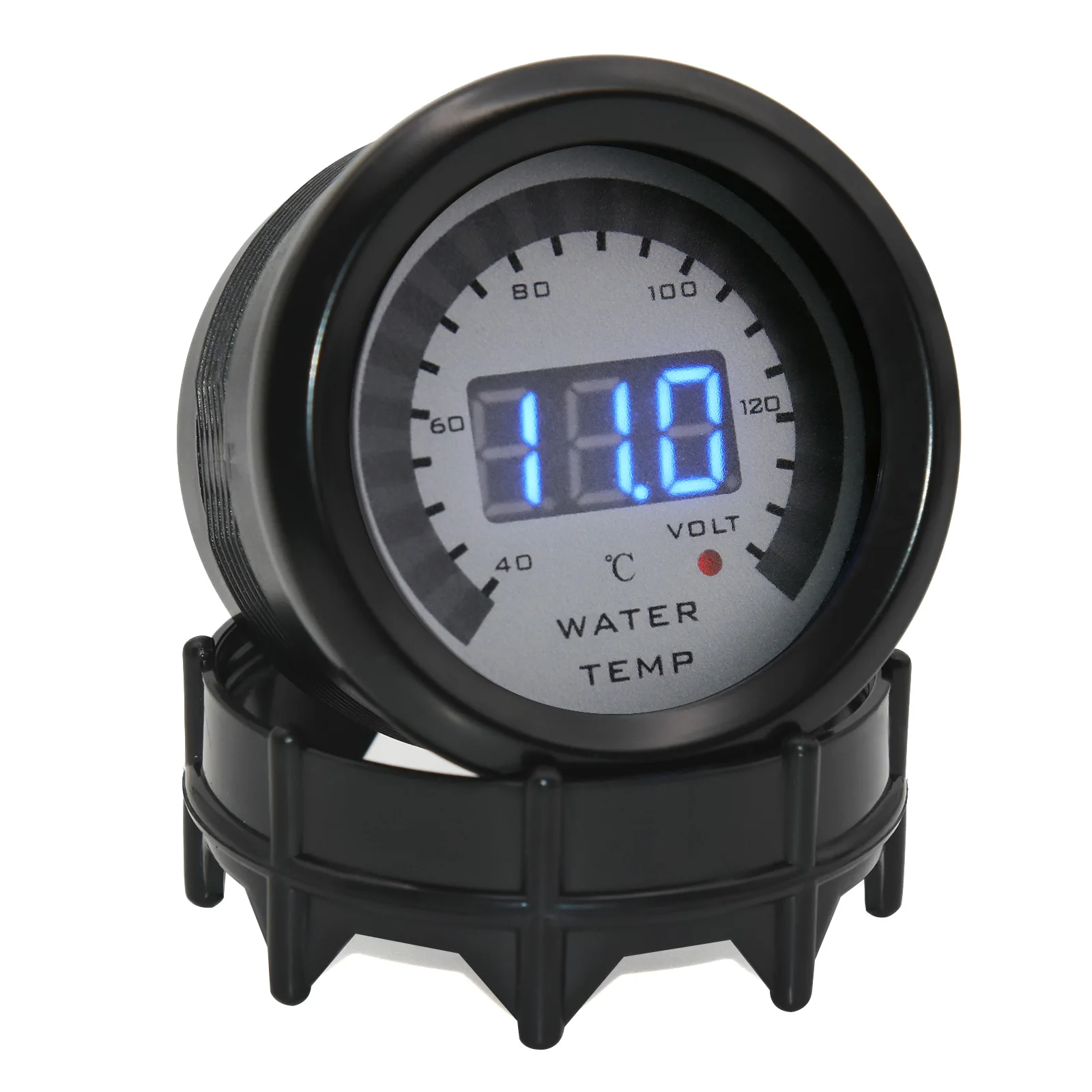 52MM Digital Water Temperature Meter With 1/8NPT Car Temperature Sensor 40~150 Celsius Degree For 12V Gasoline Vehicle