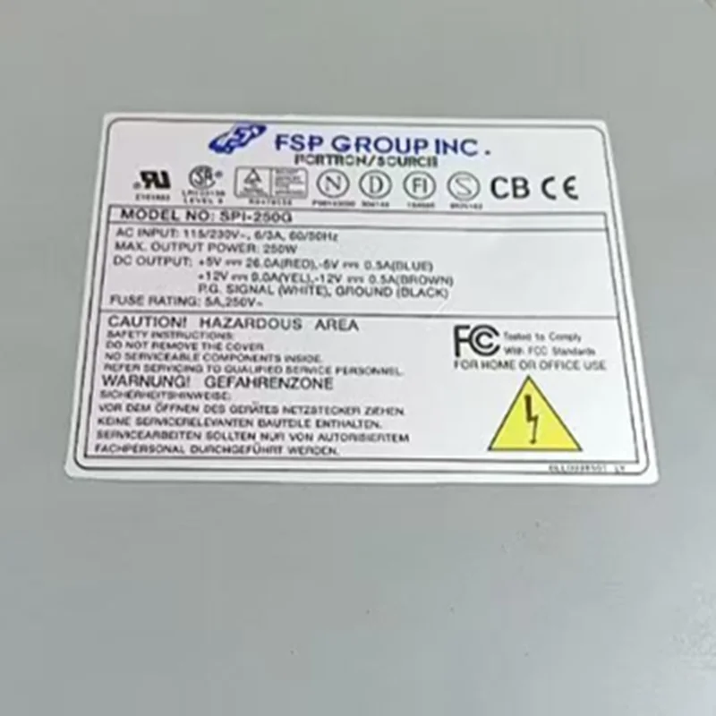 FSP FORTRON/SOURCE AT P8P9 250W 230W 전원 공급 장치 SPI-250G SPI-230G용 새 원본 PSU