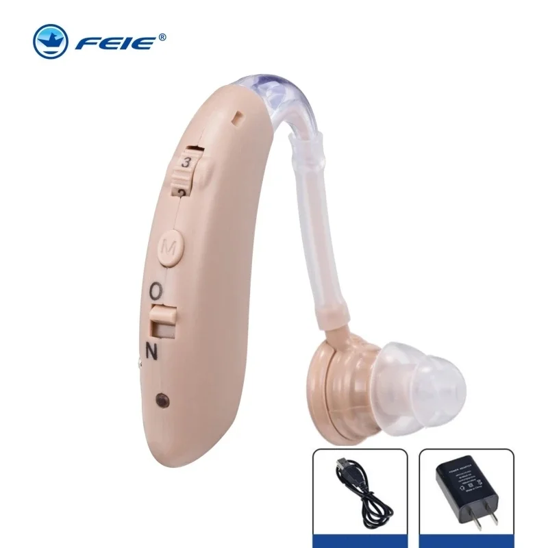 New High Power USB Charging digital Hearing Aid For The Elderly And Young Deaf Ear Headphones Volume Amplifier Is Easy To Use 5