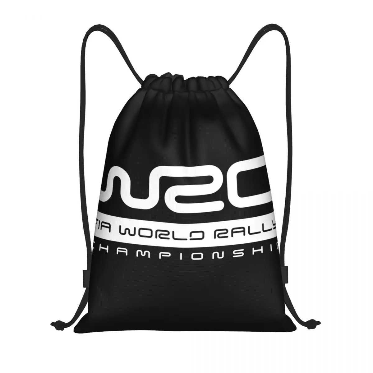 

World Rally Championship WRC Multi-function Portable Drawstring Bags Sports Bag Book Bag For Travelling