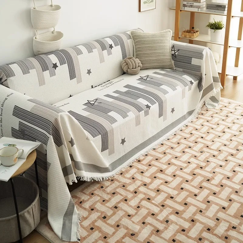 Sofa Cover Blanket for All Seasons All-inclusive Sofa Towel Chenille Cover Living Room Anti-cat Scratch sofa covers