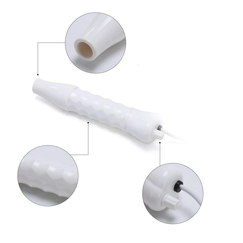 Portable Handheld High Frequency Skin Therapy Wand Electrode Glass Tube Skin Wrinkle Reducing Alta Frecuencia Wands 4