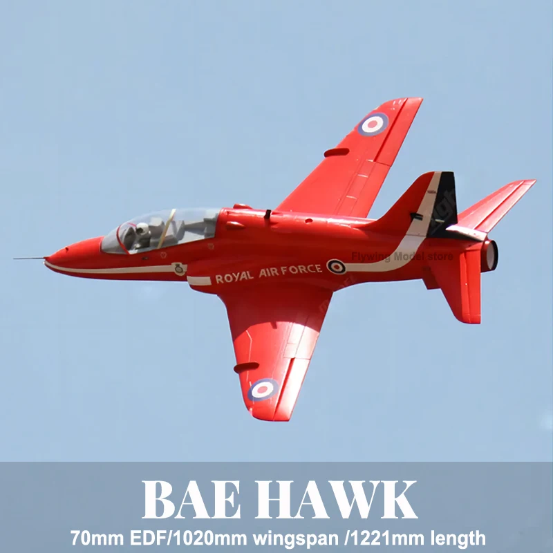 

Freewing Model Plane Foam Model Aircraft Bae Hawk 70mm Ducted Fan Edf Jet Rc Airplane Trainer Model