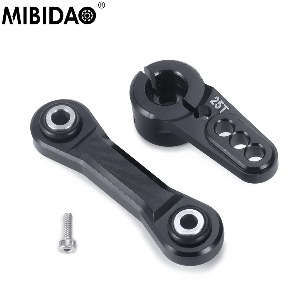 RC Model CNC Machined 25T Servo Horn For Axial 1/10 Wraith 2.2 Rock Racer – Red Anodized (Part C25049RED)