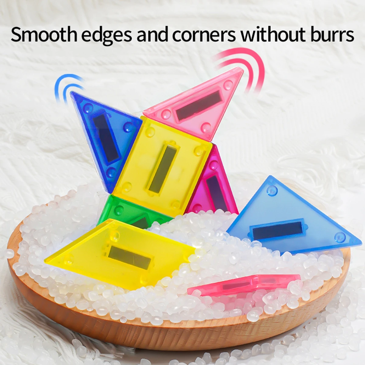 Children's magnetic tangram puzzle game various colors for boys and girls to learn and develop brain imagination