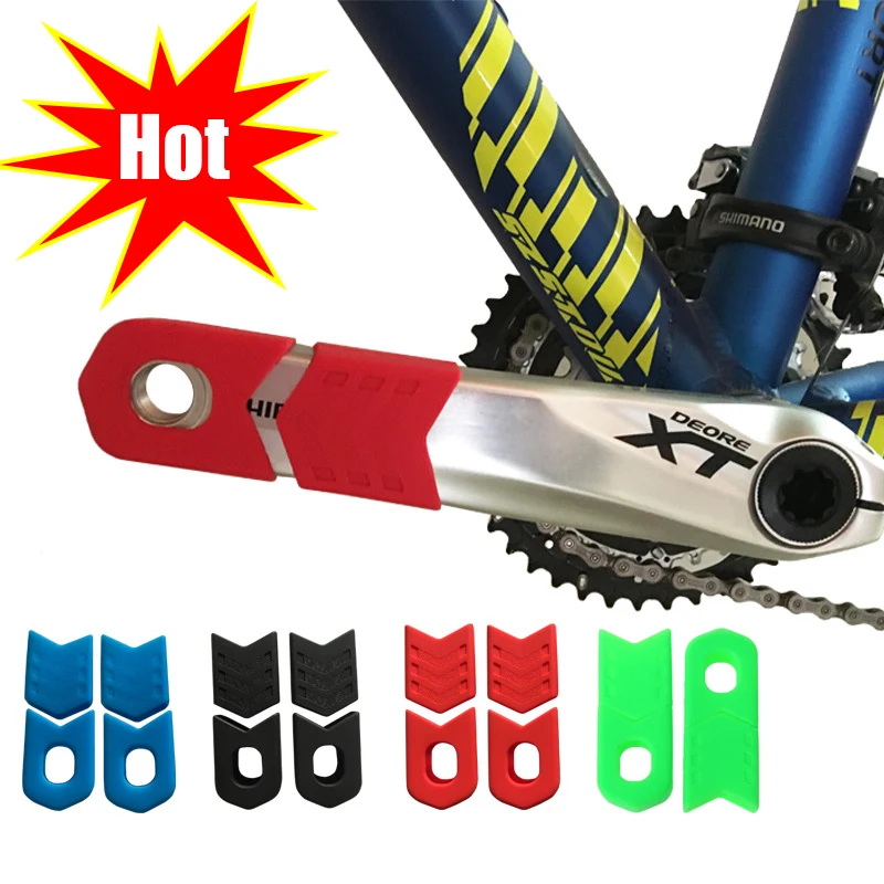 Enlee Silicone Bike Crank Cover Arm Sleeve Road Cycling Crankset Mtb
