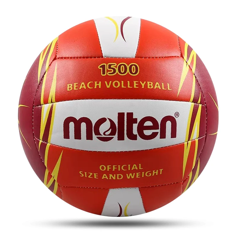 Molten Volleyball Balls Standard Size 5 Soft PU Machine-stitched Wear-resistant Ball Outdoor Match Training Beach Volleyball volleyball ball