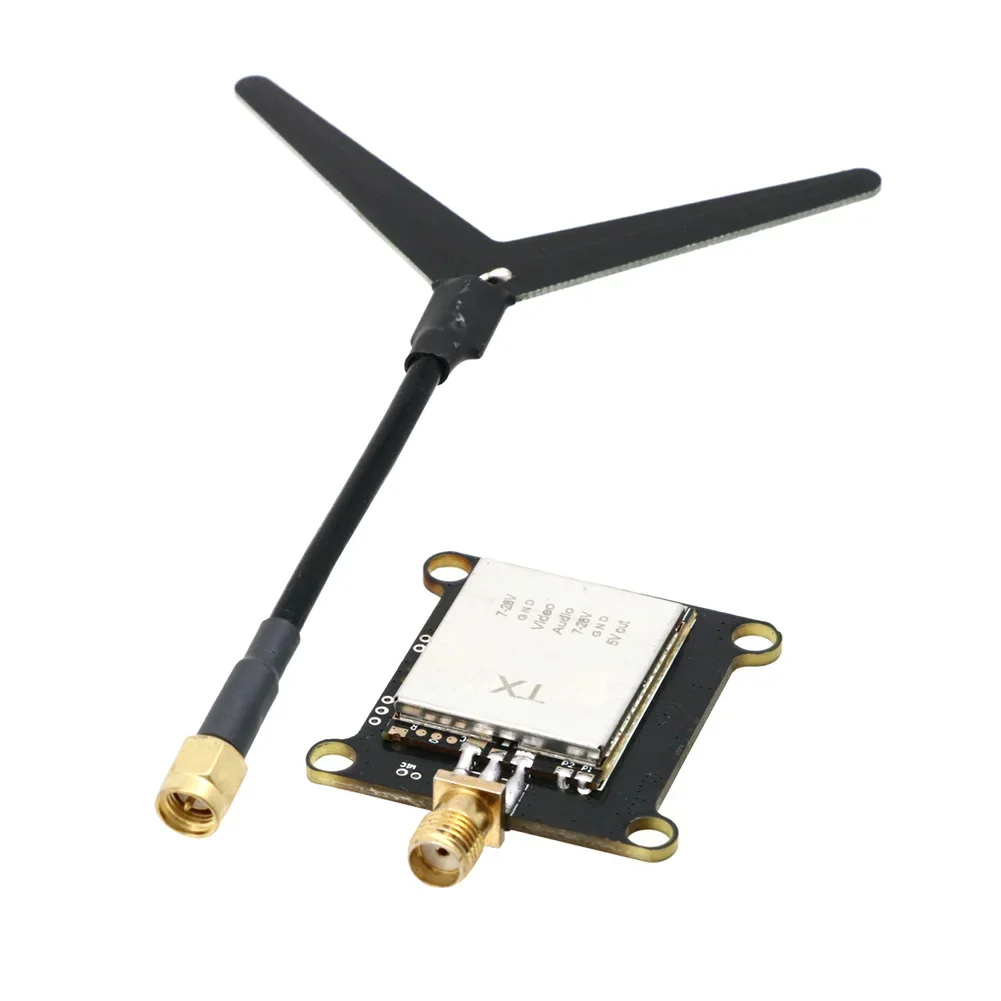 Émetteur Vidéo 1.2G FPV 1.6W/1W/2W/800mW + Récepteur VTX VRX pour Drone RC