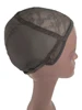 Brown Mechanism Wig Cap For Making Wigs With Adjustable Strap On The Back Weaving Cap Machine Made And Good Quality Material 4