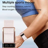 New Sport Fitness Tracker Time Display GPS Smart Bracelet Health Monitoring Pedometer Call Reminder Waterproof Smart Wristband - Image 4
