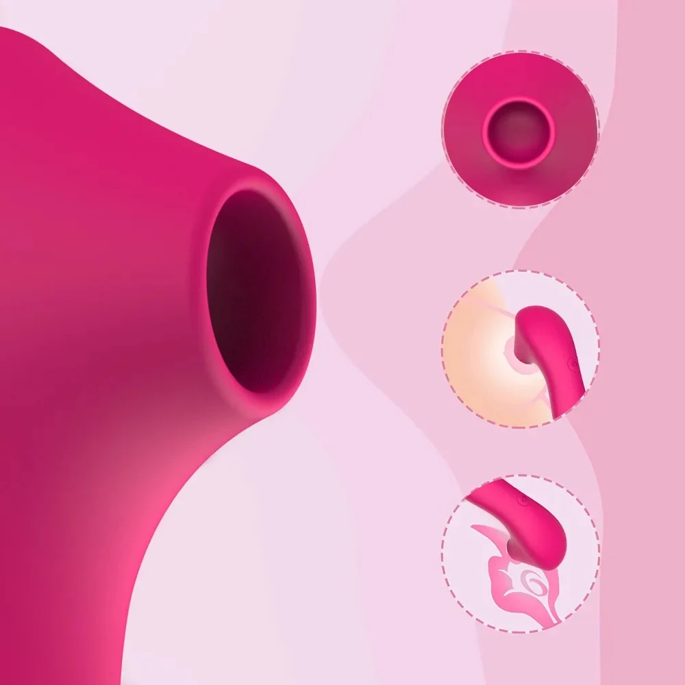 Clit Sucker Vagina Sucking Vibrator Female Clitoris Vacuum Stimulator Nipple Sexy Toys for Adults 18 Women Masturbator Product