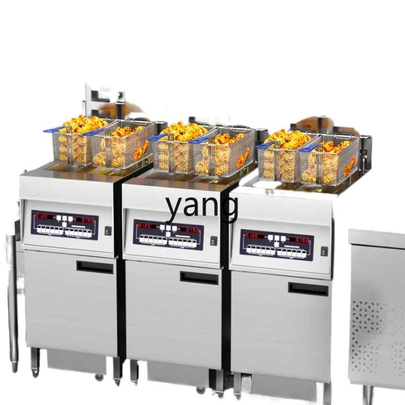 CX Vertical Lifting Deep Frying Pan Commercial Electric Fryer Automatic Temperature Control