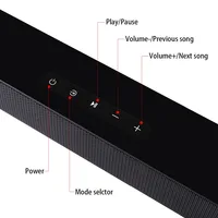 Rsionch Home Theater TV Speakers Wall-mount Speaker Wireless Soundbar FM Radio TV Optical Speaker for TVs Smartphone USB input - Image 5
