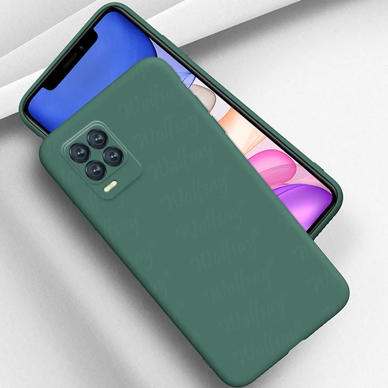 Liquid Silicone Soft Rubber Protective Phone Case - Enhanced Grip & Durability