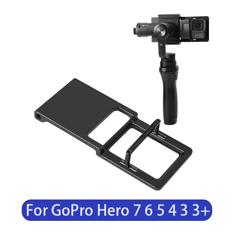 Adaptateur cardan GoPro Hero 6 5 4 3+ Yi 4k DJI Osmo Feiyu Zhiyun