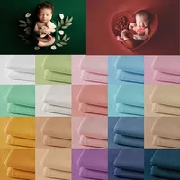Baby Photography Blanket Backdrop Newborn Photography Props Wrap Fabrics Shoot Studio Accessories 1