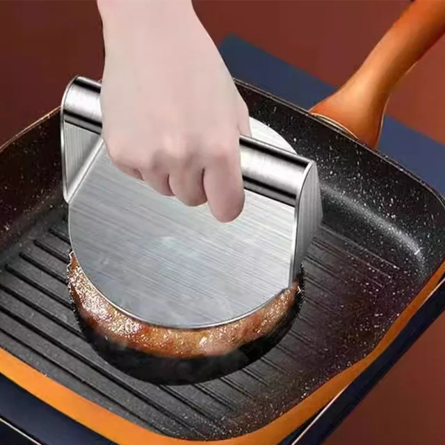 Stainless Steel Meat Press 2