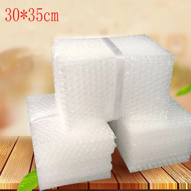 50pcs New White Bubble Bags 30*35cm Transparent Paded Envelopes