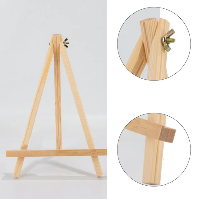 Paint Board Rack Easel Portable Wooden Tripod Easel Lightweight Adjustable  Inclination for Painting Sketching for Beginners - AliExpress