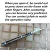 JUFULE M.Strider SNG Monkey Customized Titanium Handle Steel Insert Copper Washer Folding Knife Camping Hunting Outdoor EDC Tool 2