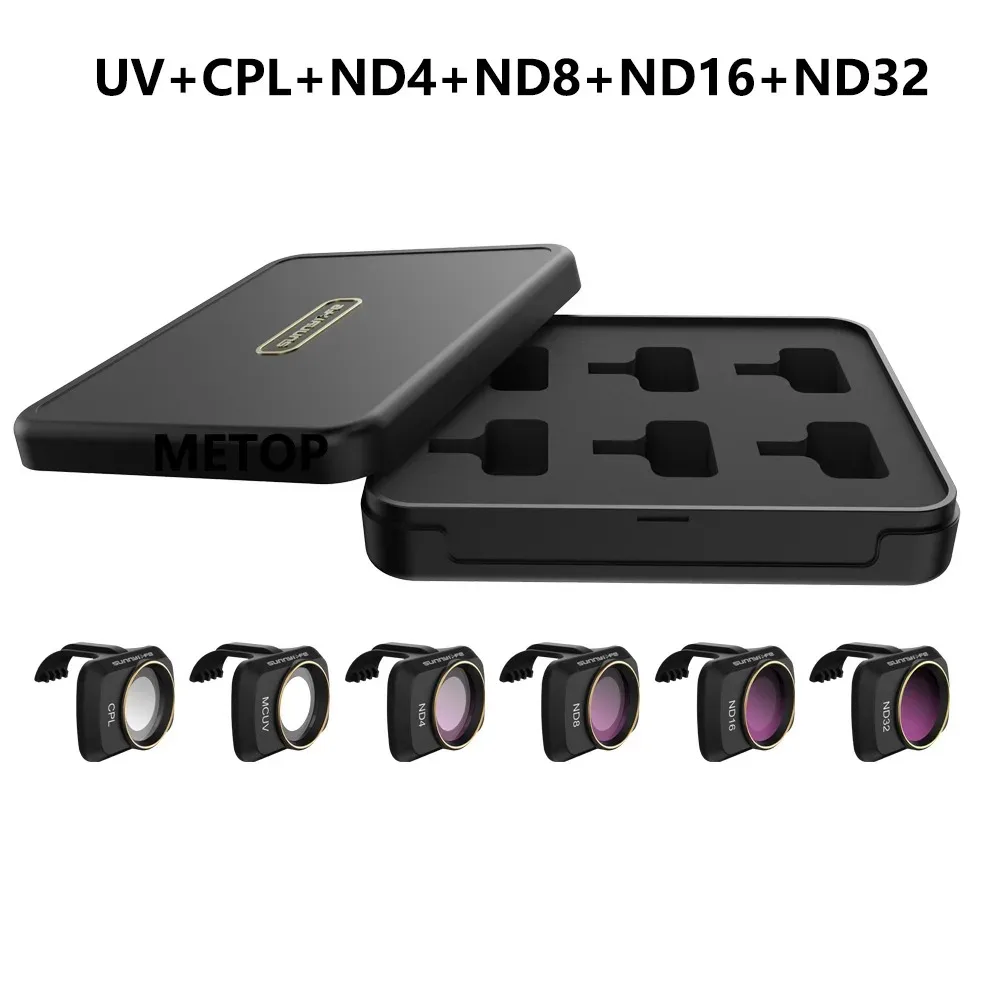 Dla DJI Mavic Mini 2/MINI SE Filtr obiektywu MCUV ND4 ND8