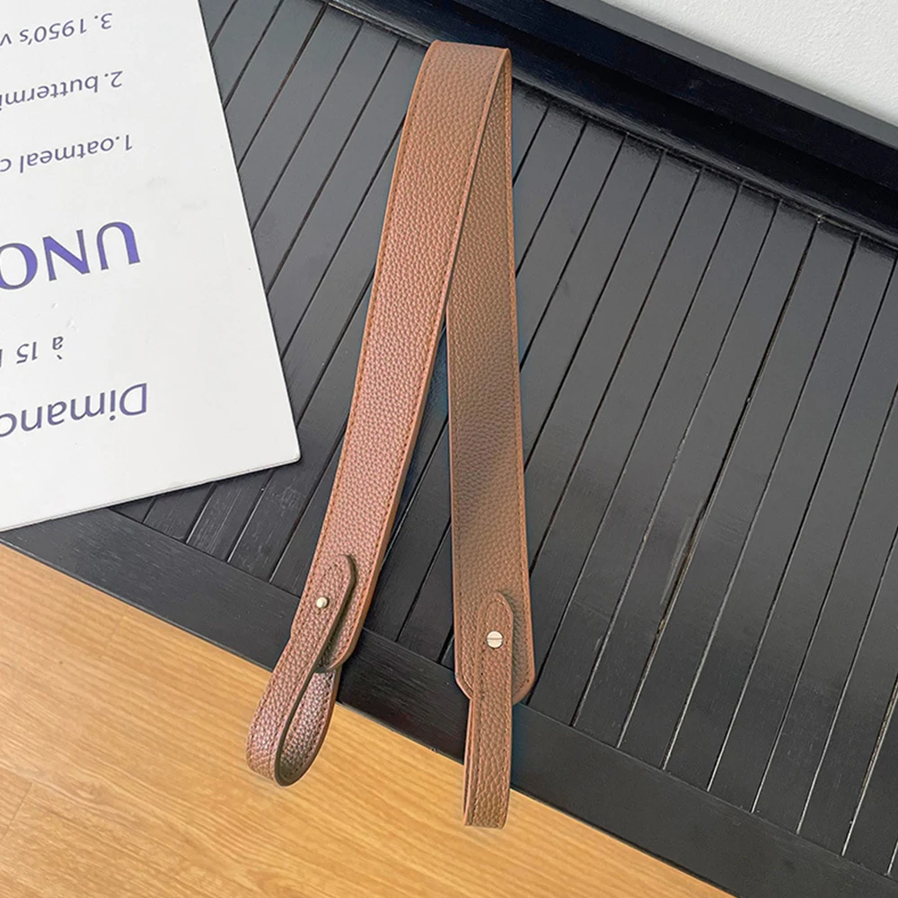 

Accessories For Straps Bag Shoulder Strap Colorful First Layer Cowhide Generous Luxury Bags Strap Armpit Replacement Belt New