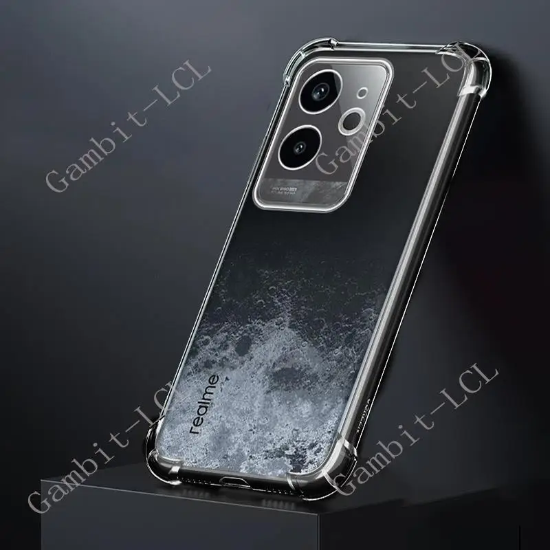 Enhanced Silicone Protective Shockproof Back Case for Smartphones - Soft TPU, 6.78