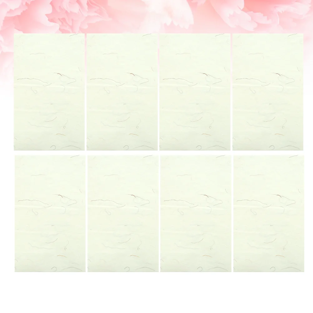 

Chinese Calligraphy Paper Xuan Paper: 40 Sheet Writing Brush Rice Paper Calligraphy Stationery Supplies