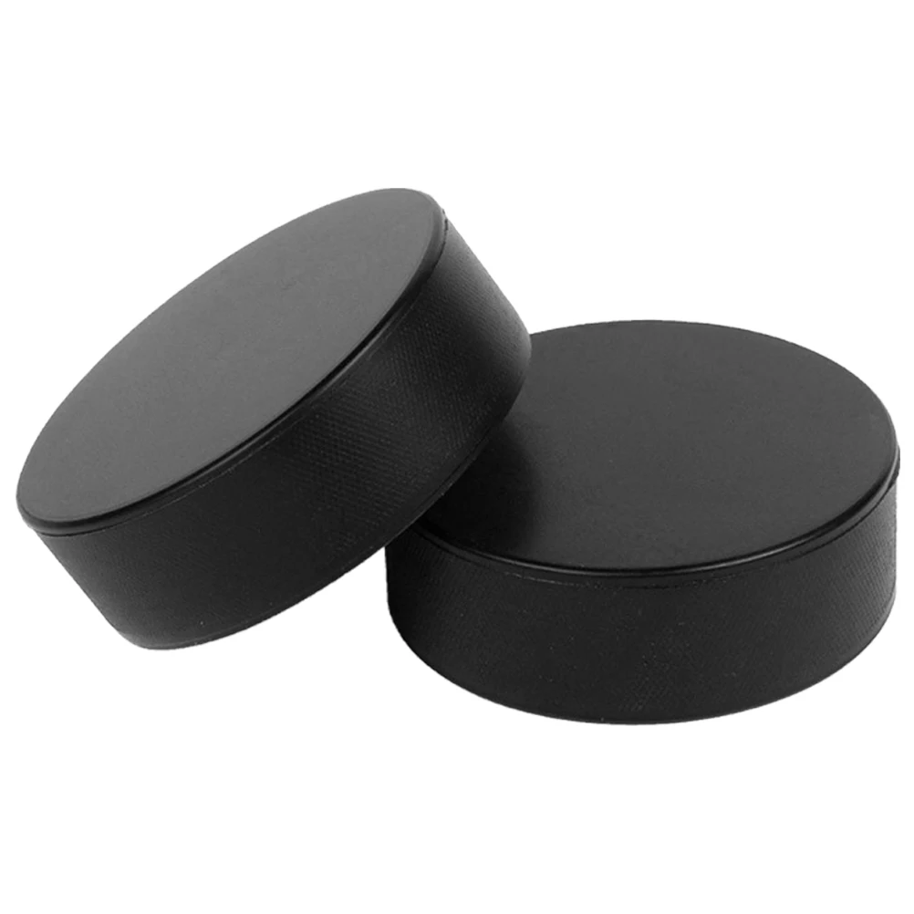 Indoor Hockey Pucks Sport Ice Hockey Race Puck Gym Training Competition Puck Roller Stick Accessory 2pcs
