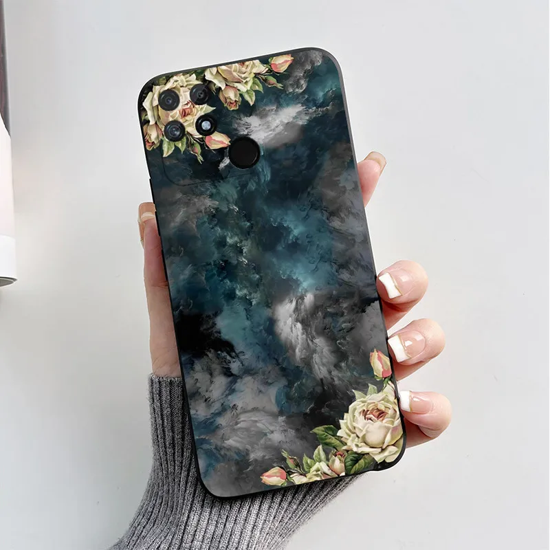 Cute Cat Cartoon Shockproof Soft Silicone TPU Phone Back Cover