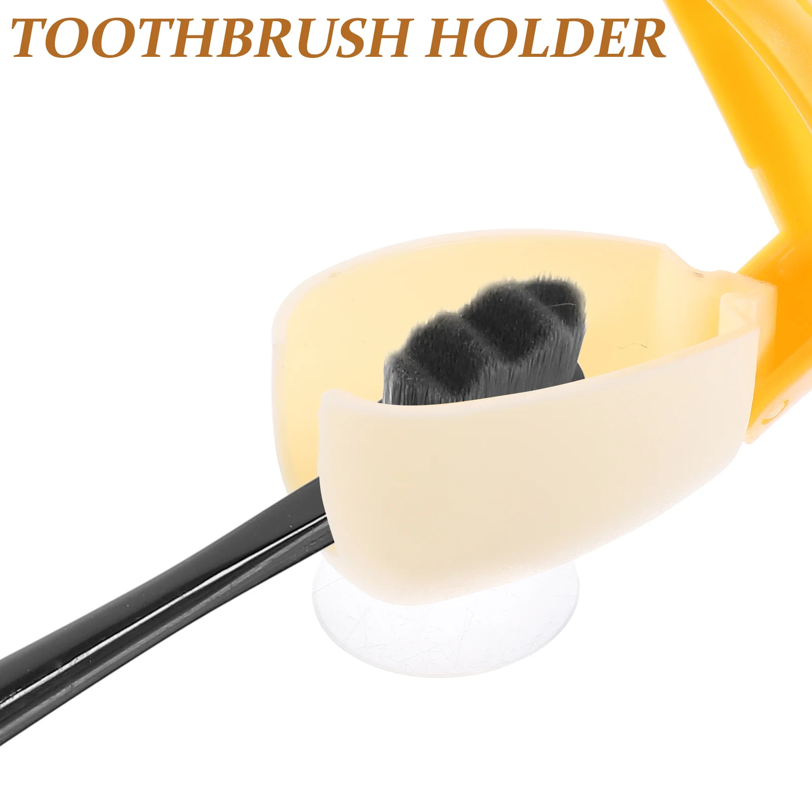 4 Pcs Toothbrush Holder Portable Toothbrush Stand Smile Holders Protective Cover Dental Accessories Toothpaste