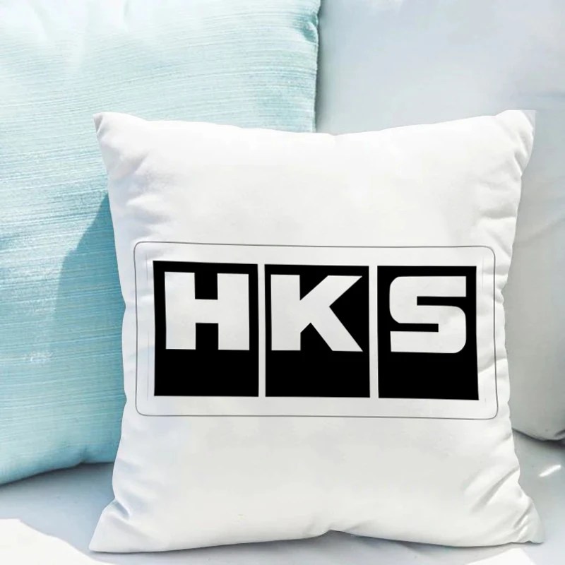 

Short Plush HKS Decorative Pillowcase 50x50 Double-sided Printing 45x45 Cushions Cover for Pillow Children's Cushion Car Sofa