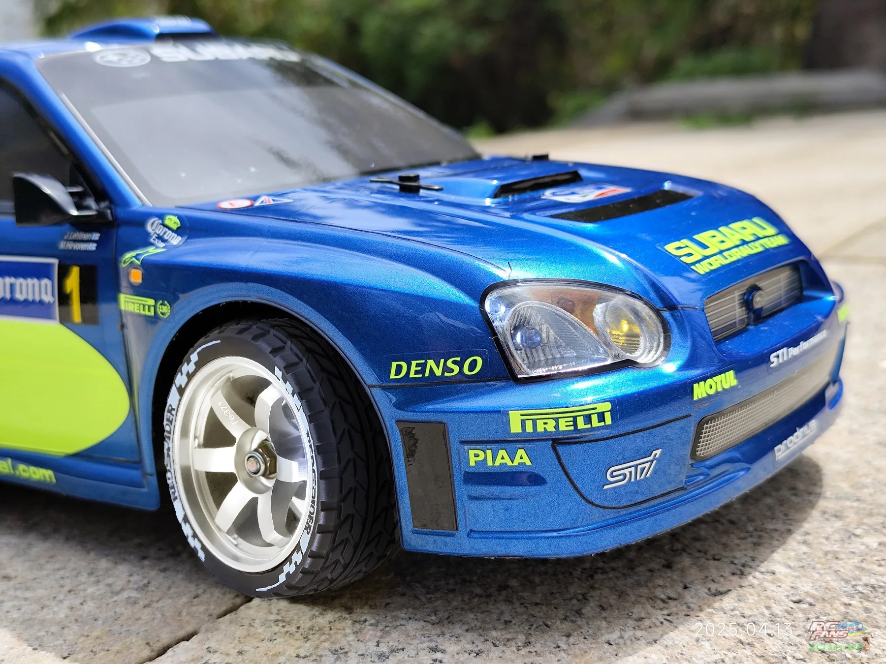 1/10 RC On-Road Drift Car Gummireifen Leichtmetallfelgen Naben Set für HSP 94122 94123 Tamiya TT02 HPI Kyosho Sakura CS D4 – Detail 32